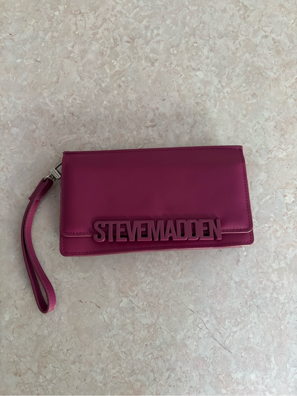 Steve Madden Pink/Purple Logo Wallet